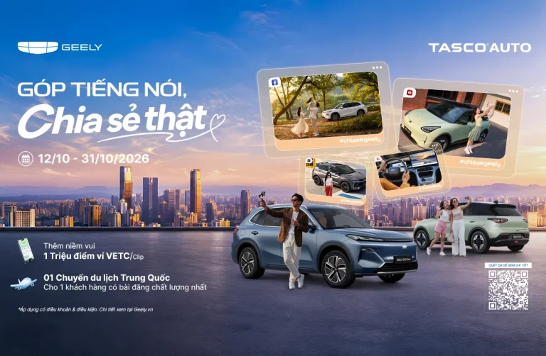 Chương trình Góp tiếng nói, chia sẻ thật cho chủ xe Geely