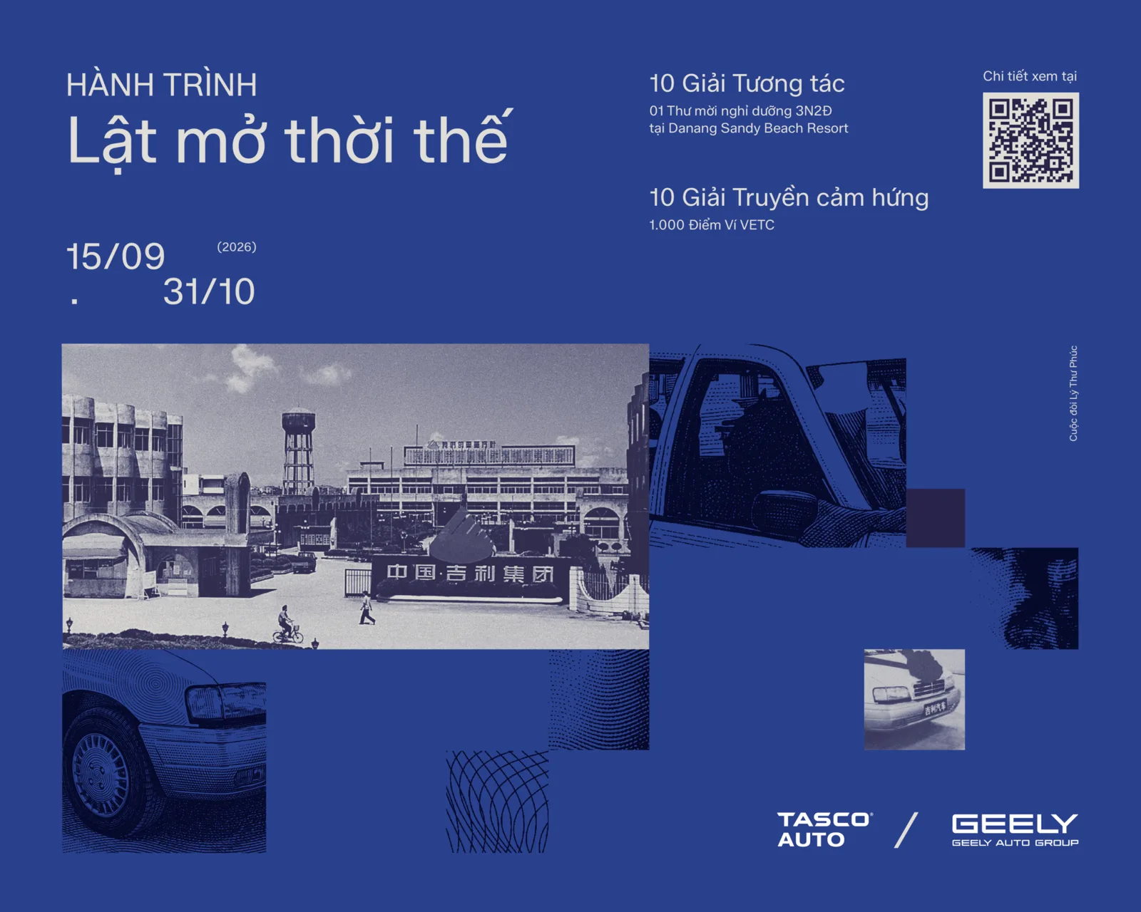 Chủ xe Geely nhận quà tri ân và thử thách "Lật mở thời thế"